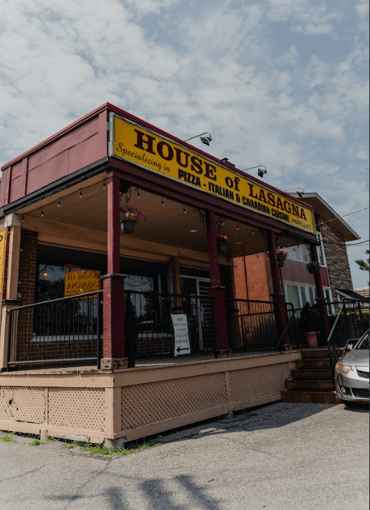 House of Lasagna Restaurant Building